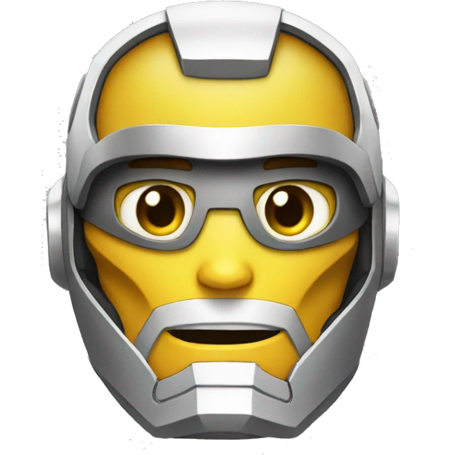 Moshe in an Iron Man costume emoji