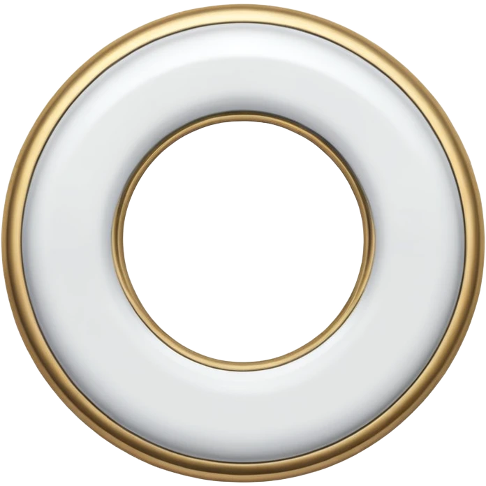 white ring emoji