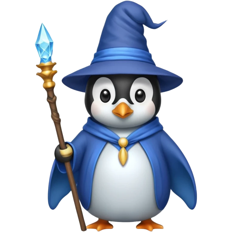 penguin wizard emoji
