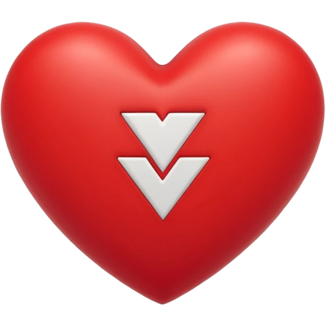 Adidas heart emoji