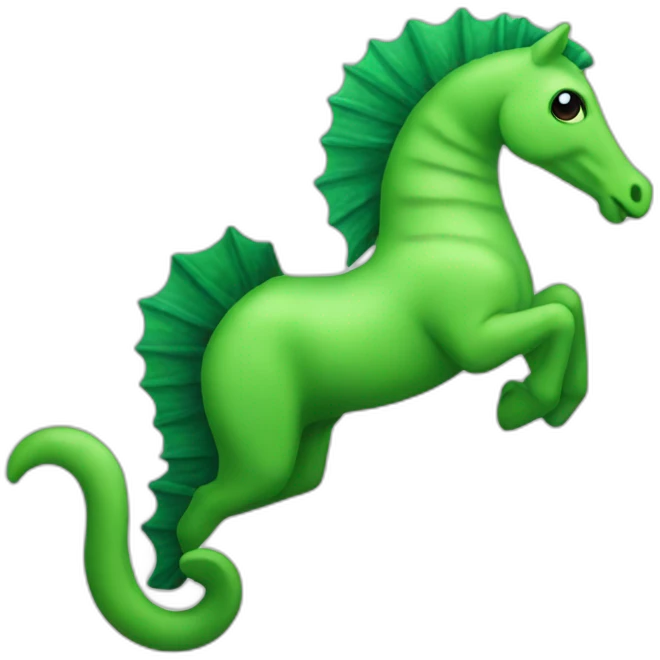 Green-Sea-Horse emoji