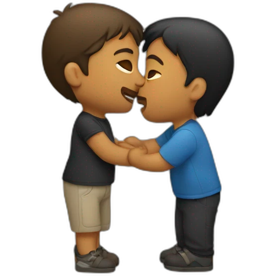 Throw kiss emoji