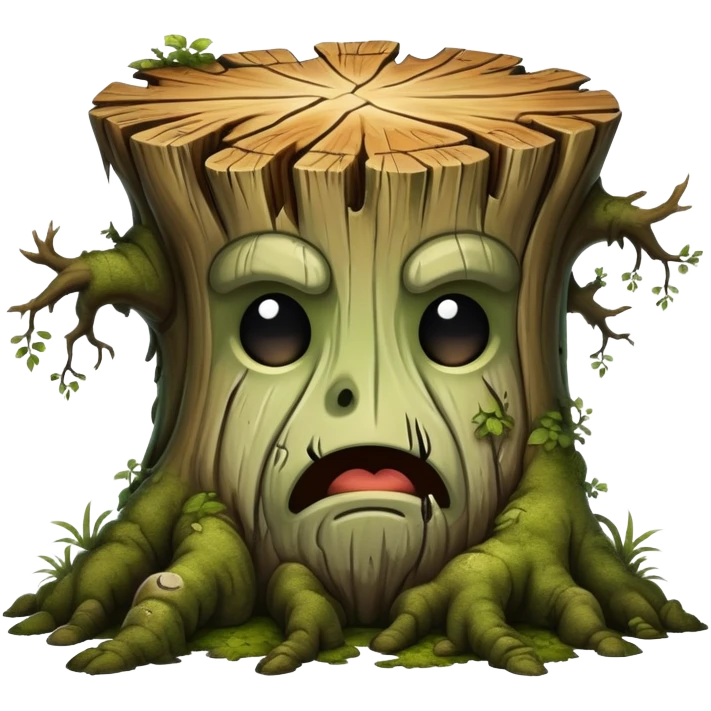 Drunken stump emoji