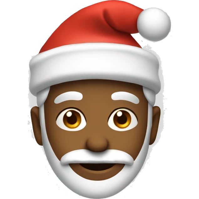 smirk with santa hat emoji