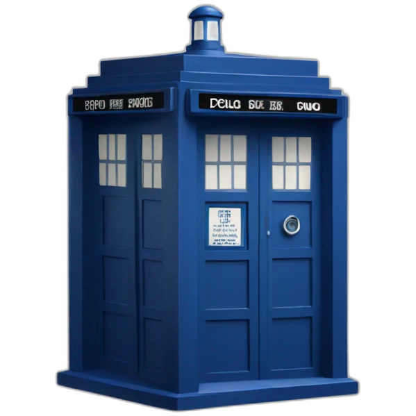 Tardis emoji
