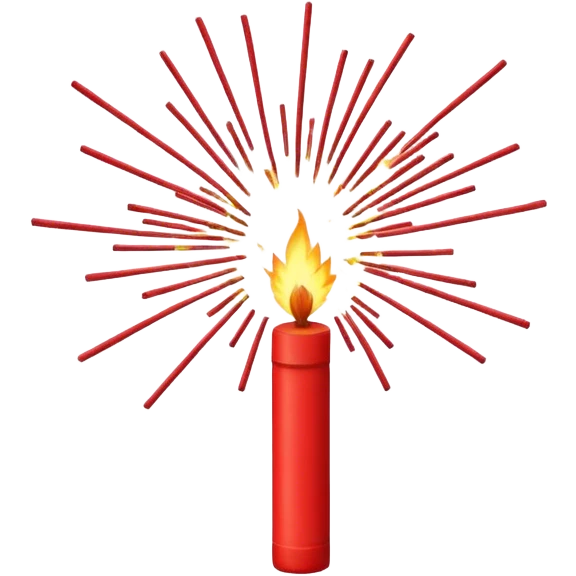 Firecrackers emoji