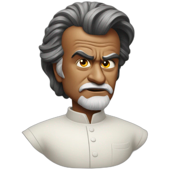Confused rajinikanth emoji