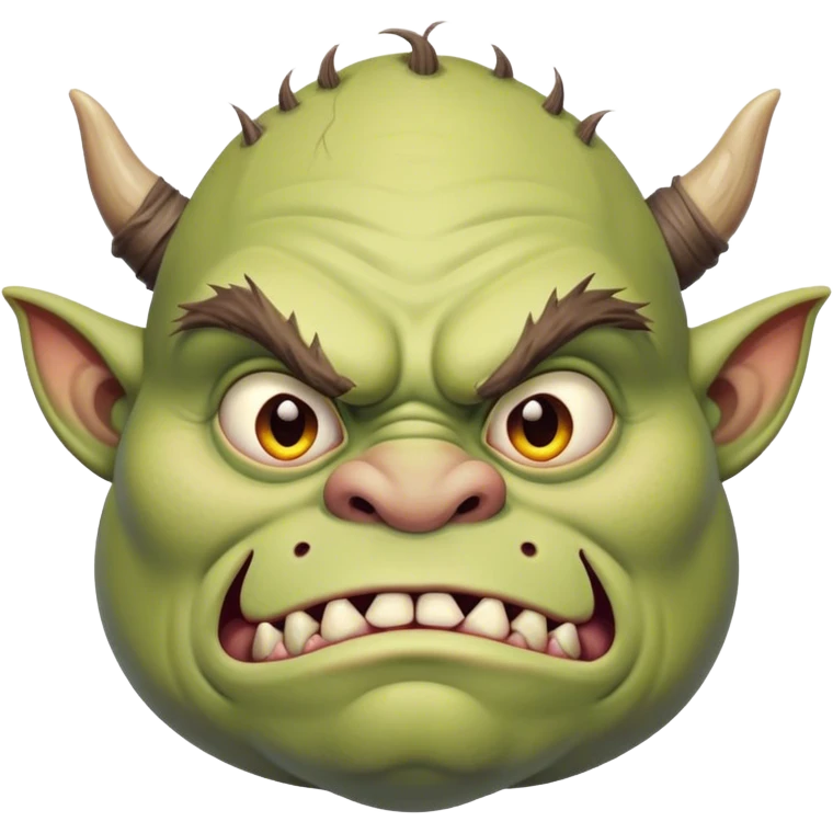 Ugly oger emoji