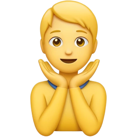 emoji with hands around neck emoji