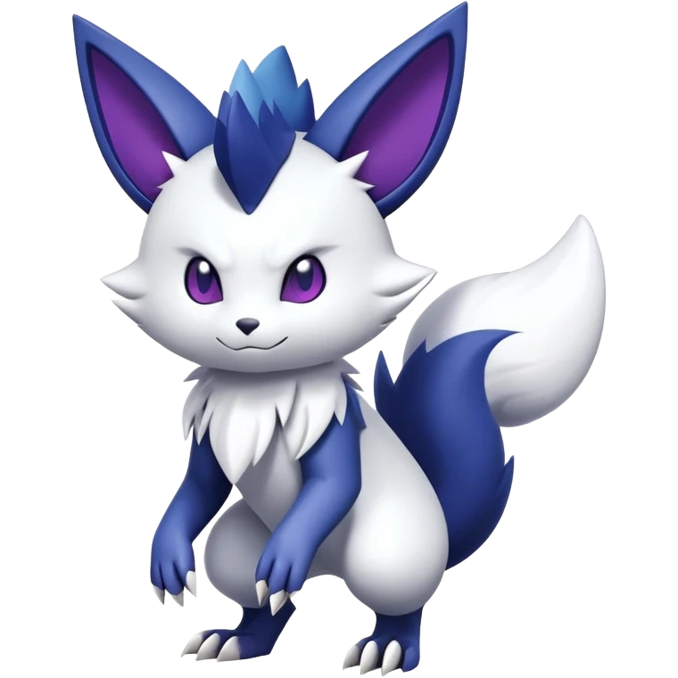 Zangoose-Meowstic-Fakémon-hybrid-creature (full body)  emoji