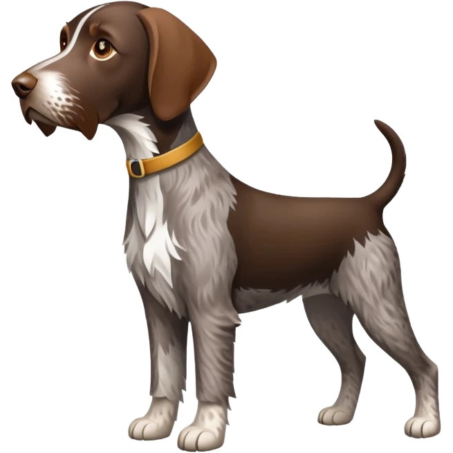 German Wirehair Pointer  emoji