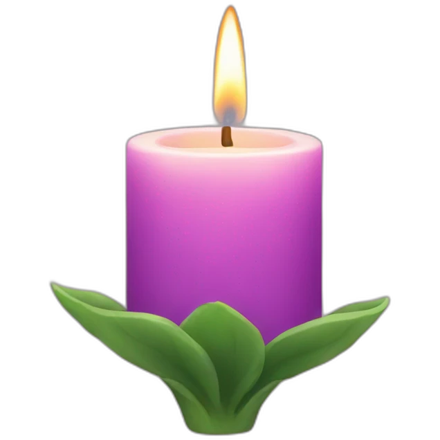 Nadège candle  emoji