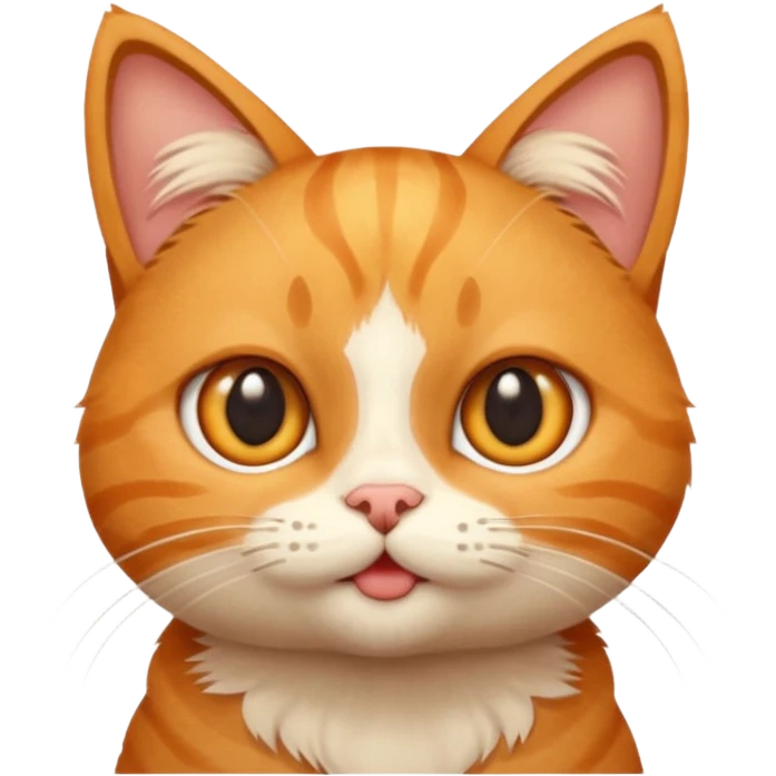 This is a cat meme in which the cat says uyapapa hmm uyapapa make a emogi of that cat for me emoji