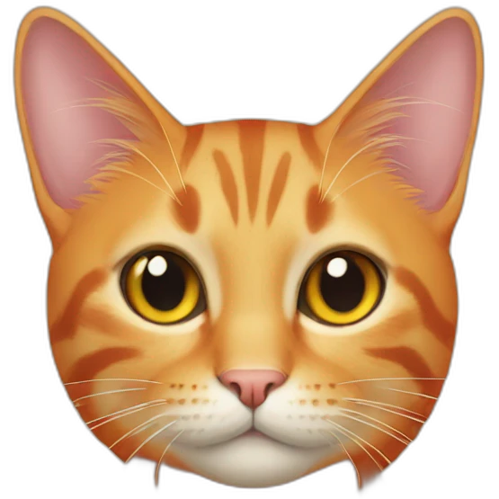 cat orange emoji