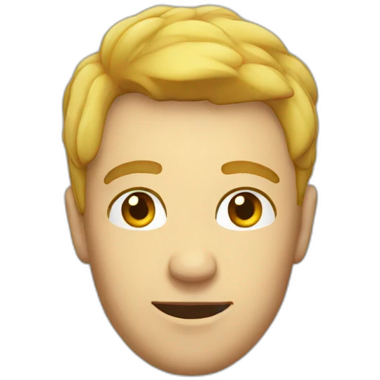 Floating head emoji