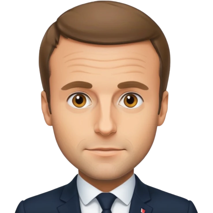 Emmanuel Macron emoji
