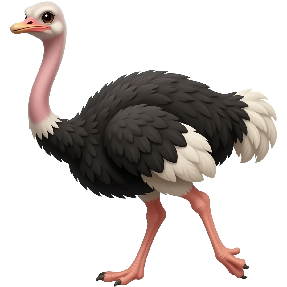 Ostrich emoji emoji