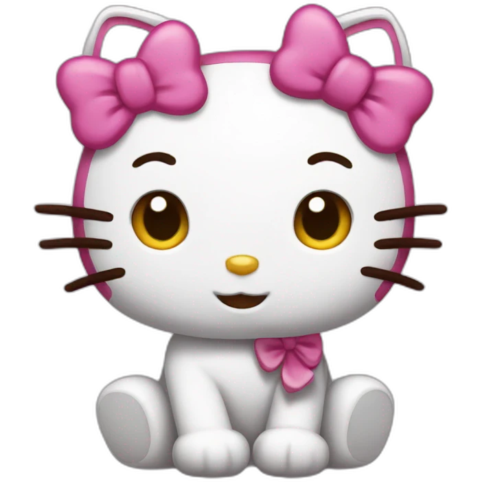 Hello kitty emoji