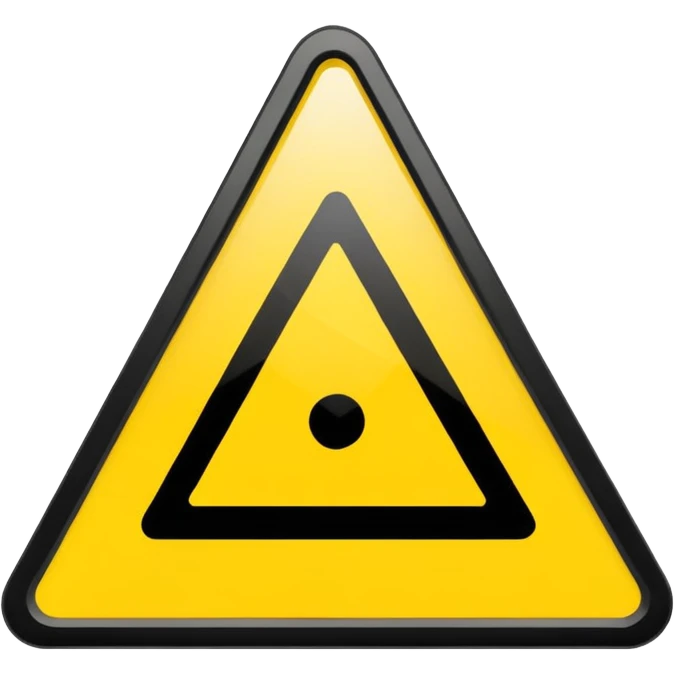 Warnschild (achtung) und unterbezahlt b emoji