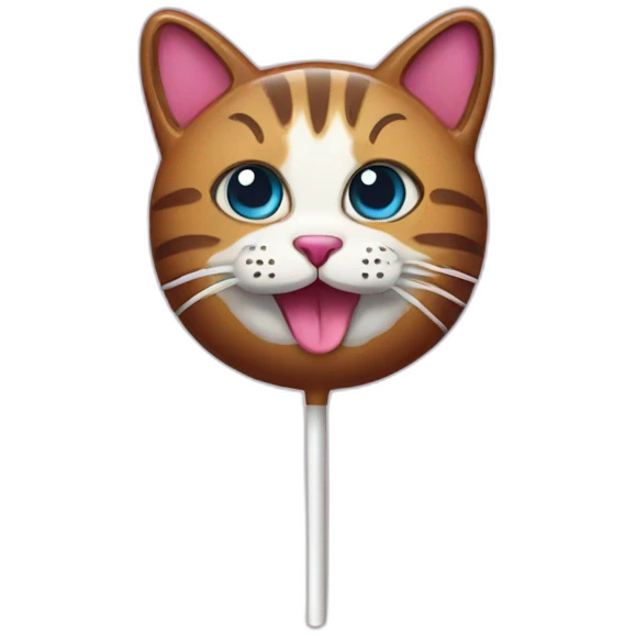 cat lollipop emoji