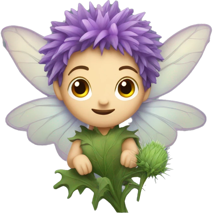 thistle fairy emoji