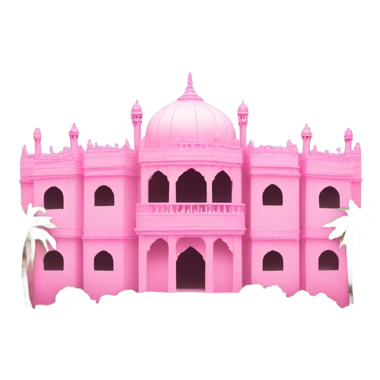 Pink palace Bangladesh emoji