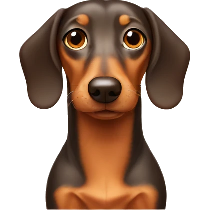 Weiner dog emoji