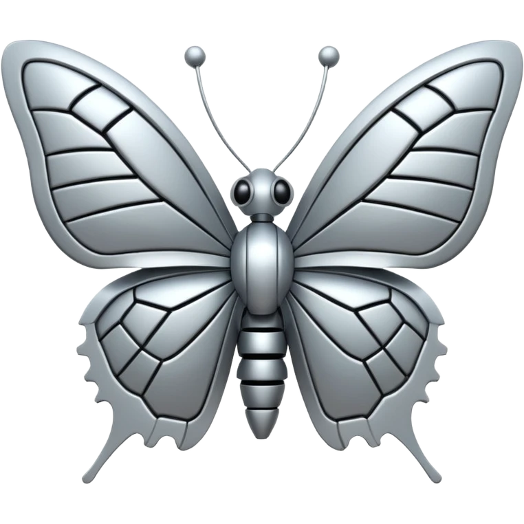 robot butterfly head emoji