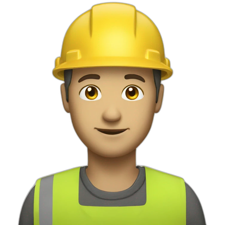 Yellow helmet construction CONSTRUCTION HELMET emoji