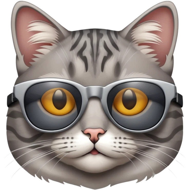 Cat wearing sunglasses emoji