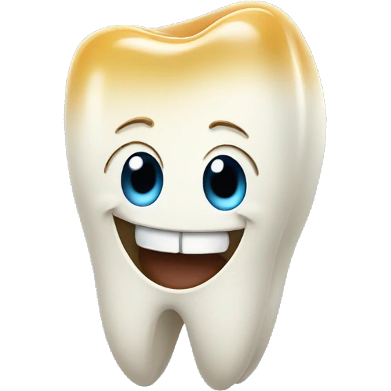 Tooth giving thumbs up emoji