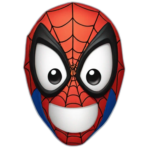 Goofy spiderman  emoji