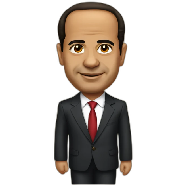 Abdel Fattah El-Sisi President of Egypt emoji