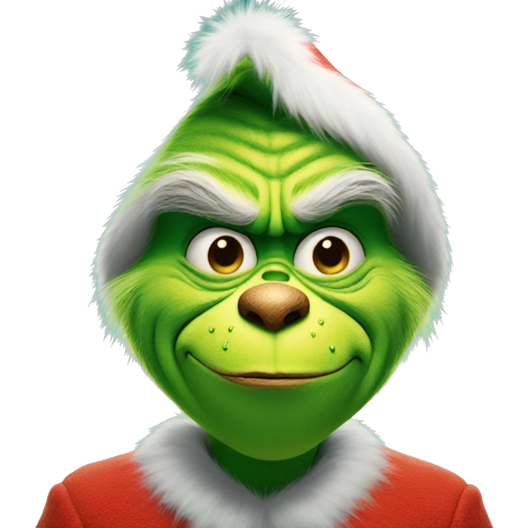 The grinch  emoji