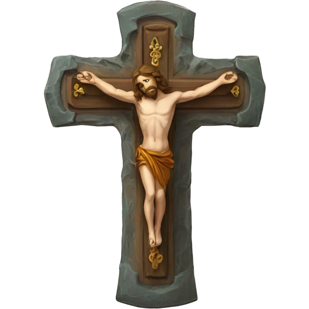Une bible et une croix emoji