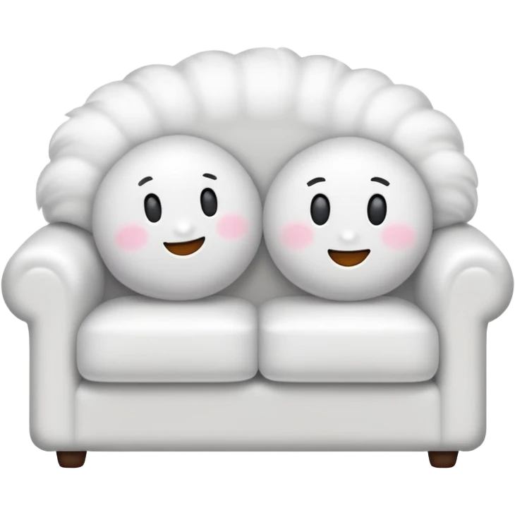 comfy white couch emoji
