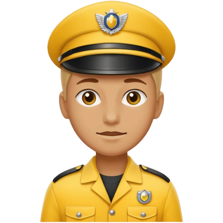 POLICE  IN YELLOW emoji