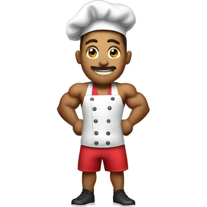 Bodybuilder Chef emoji