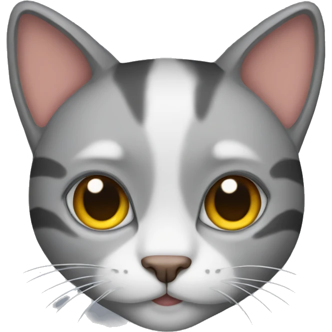 a cat with bear ear emoji