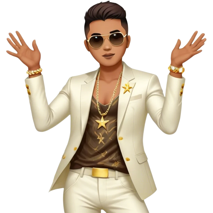 Cinematic Realistic portrait of Sơn Tùng M‑TP, shown as a dynamic pop star with a modern, stylish look and detailed contemporary clothing, illuminated by vibrant, energetic lighting that highlights his star power emoji