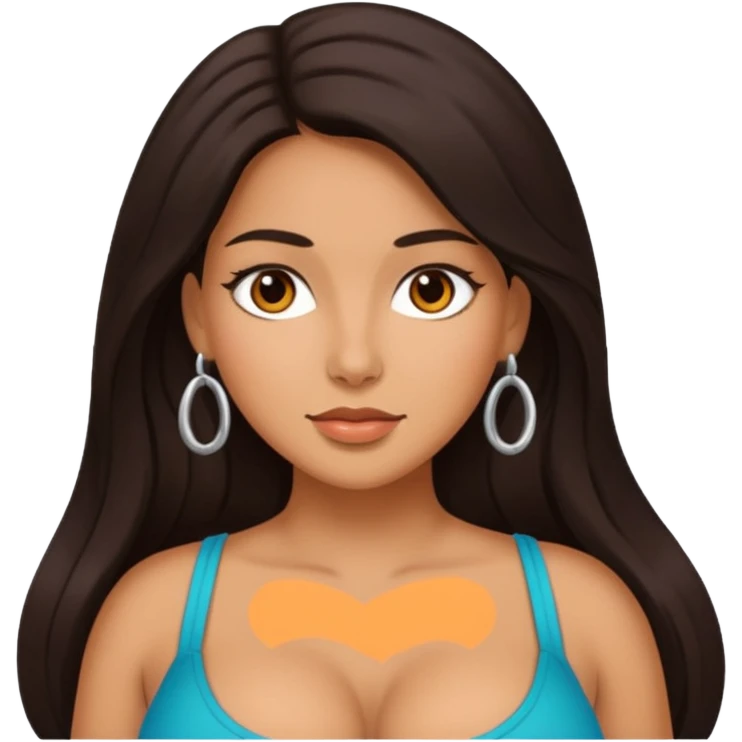 Latina boobs emoji