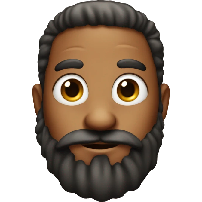 Ant with a beard emoji