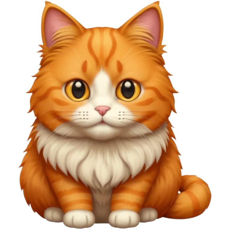 orange cat emoji