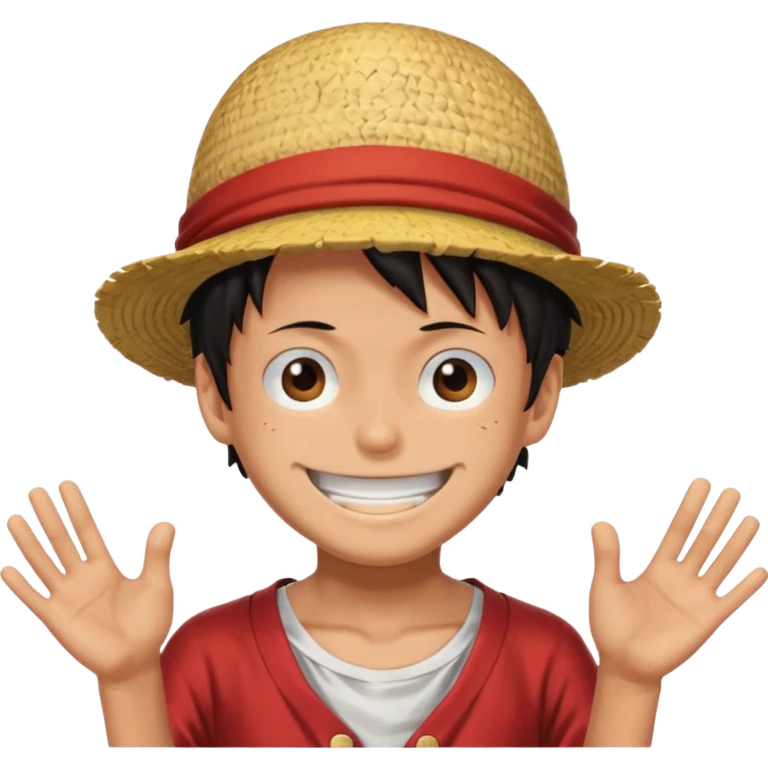 Luffy from one piece emoji