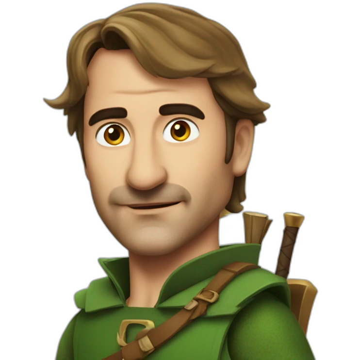 jean-dujardin-as-robin-hood emoji