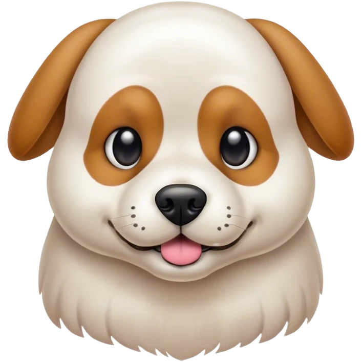 A dog warring nails emoji