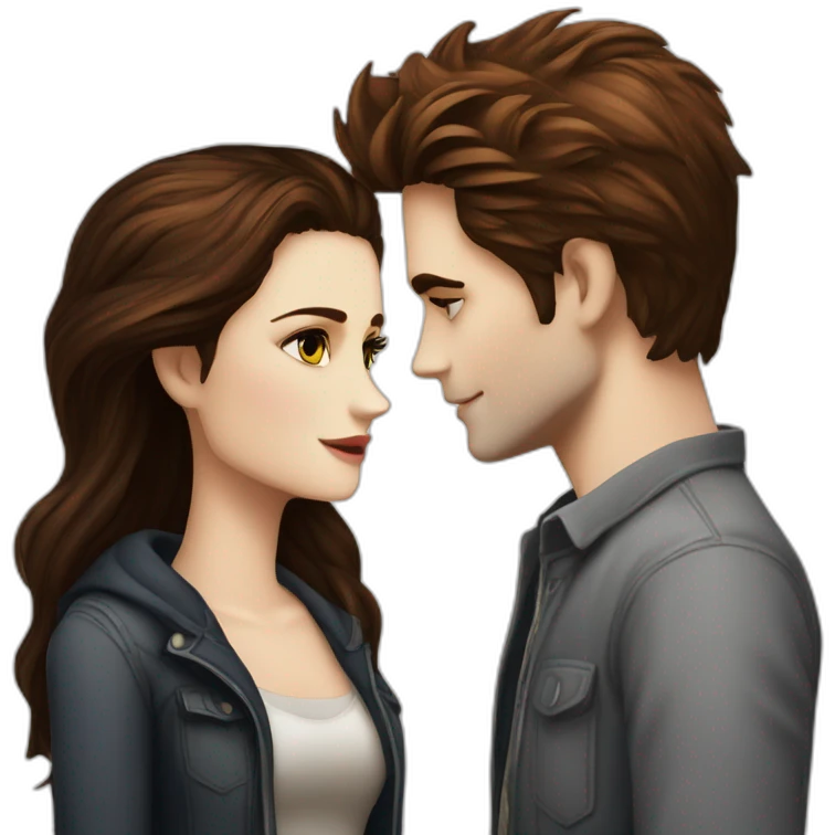 edward cullen and bella swan emoji