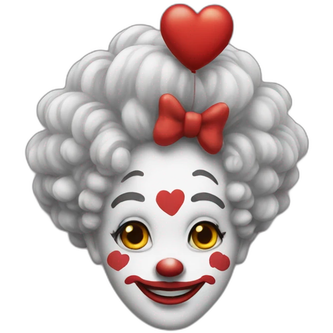 clown in love emoji