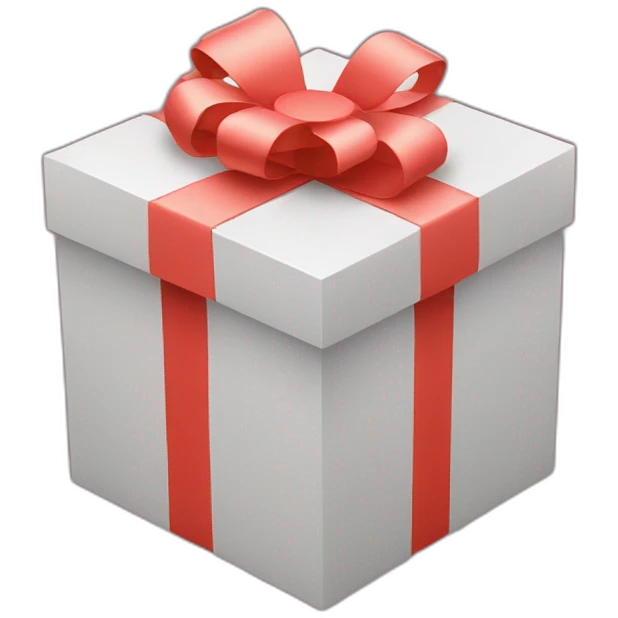 3d gift box svg emoji