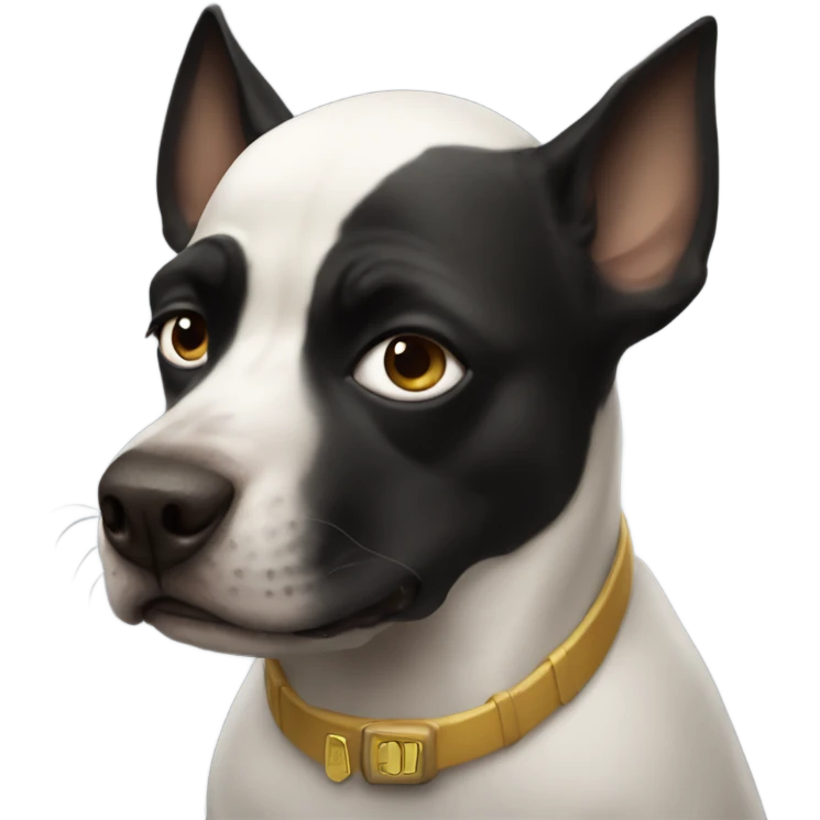 Batman as dog emoji
